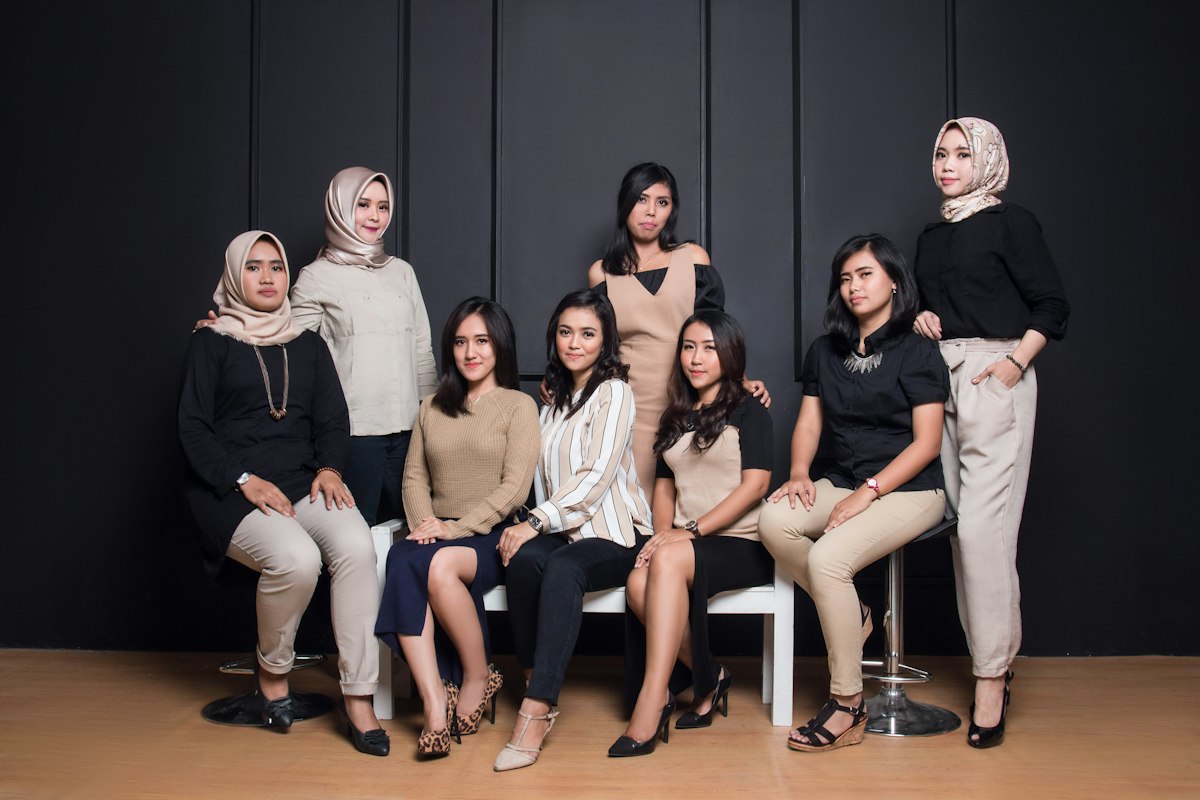 Malaysian business team